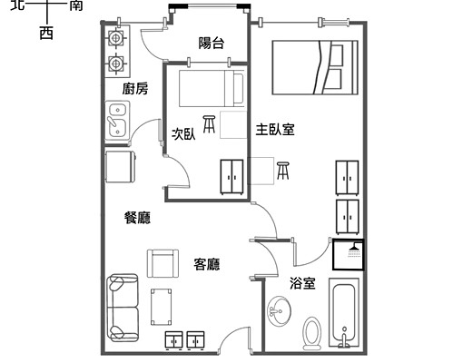 【免仲介費】海都3｜絕美山景2房｜建商直租飯店管理🉑️租補 - Image 9