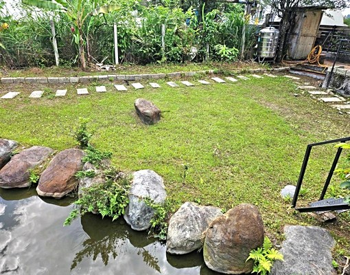 獨棟透天，有魚池，花圓，停車場 - Image 3