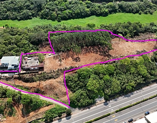 緊貼淡金公路海景丙建171坪鄰接足坪農地