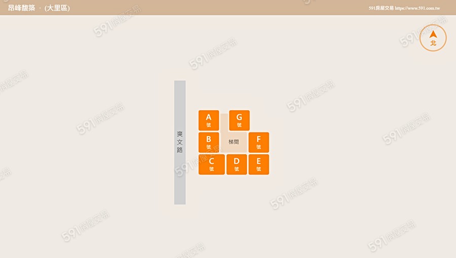 昂峰馥築平面圖