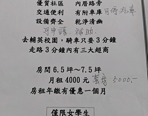 輔英科大別墅_套房_雅房 - Image 2
