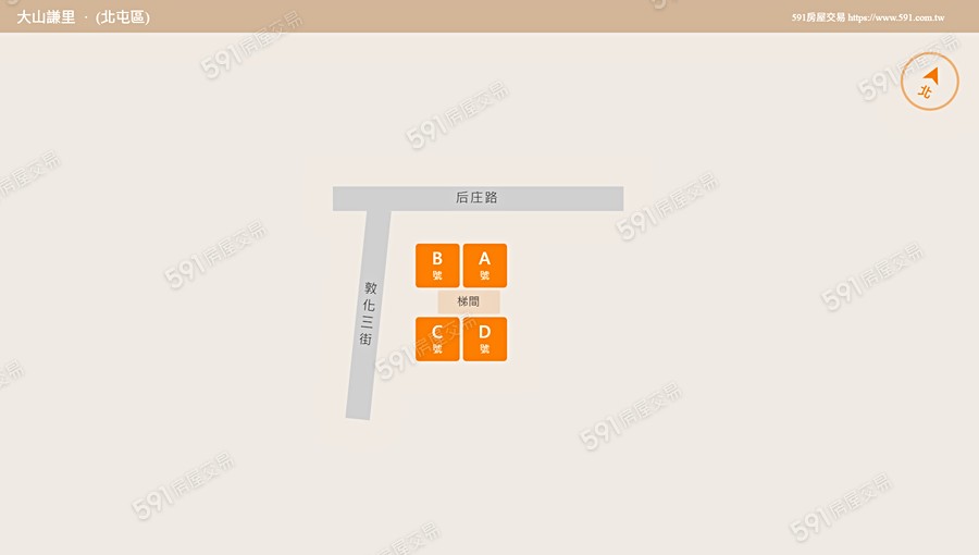 大山謙里平面圖