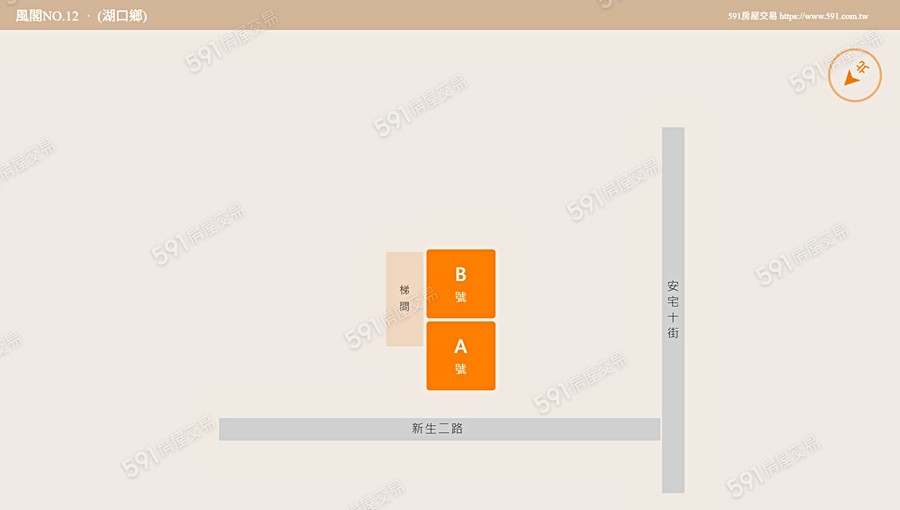 風閣NO.12平面圖