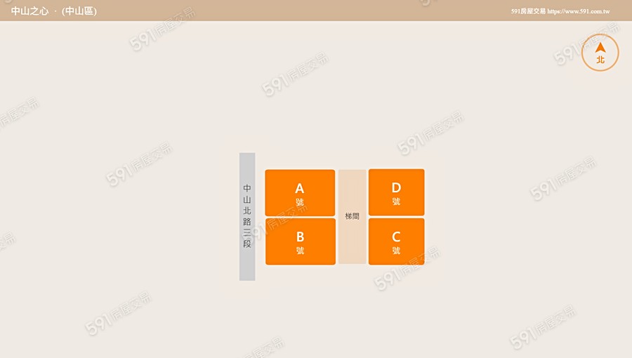 中山之心平面圖