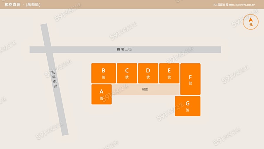 橡樹貴麗平面圖