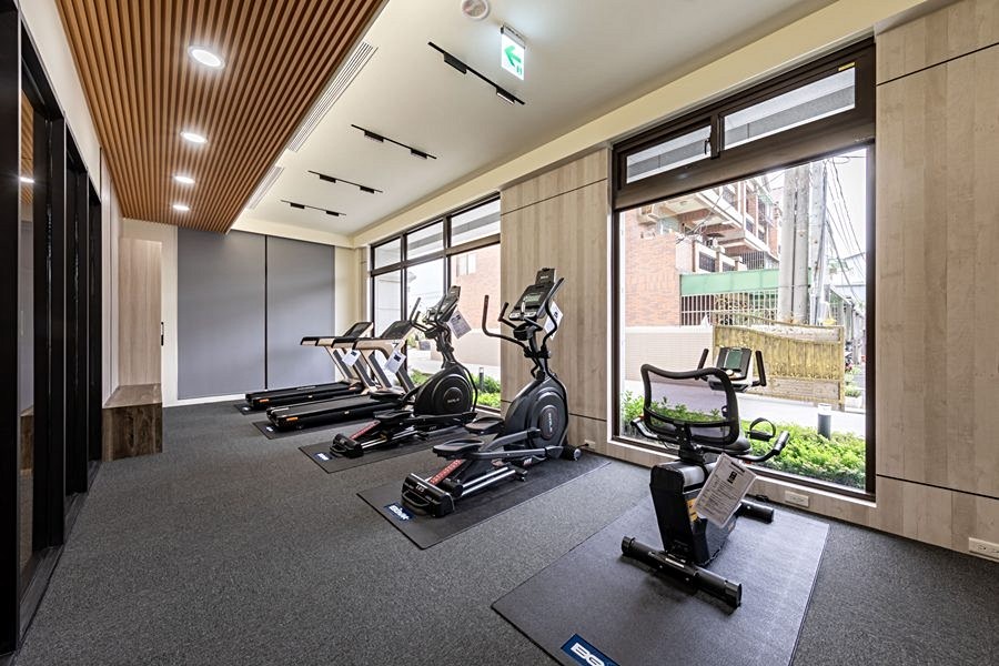 「達運敦沐」健身房。