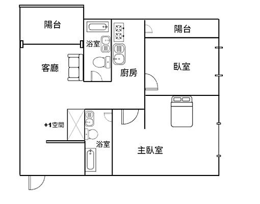💕【漾City2】精美裝潢★都會公園站★兩房平車 - Image 12