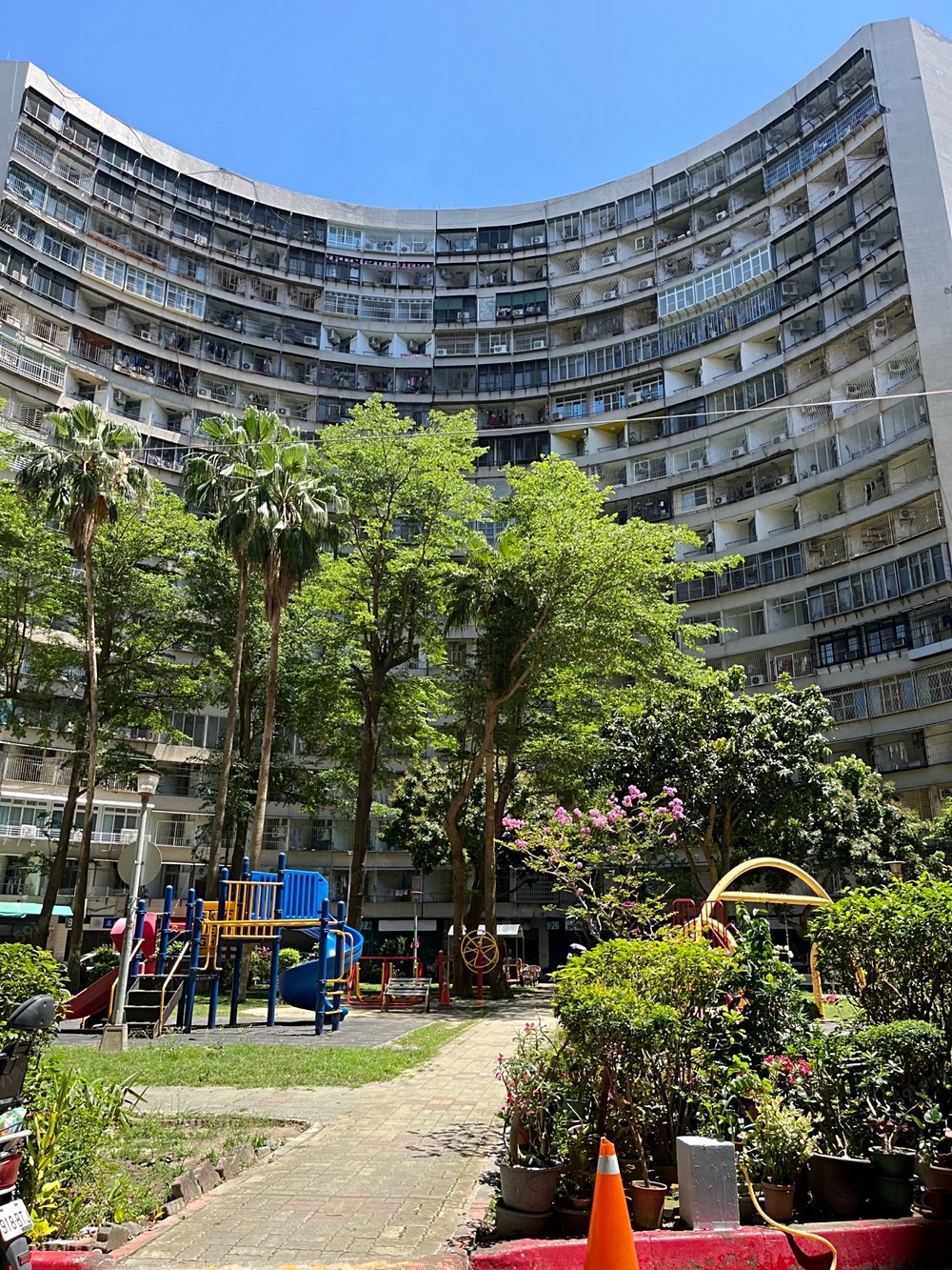 社區公園及大樓景觀