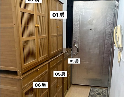 共生宅裝潢雙人床雅房有餐廳廚房冰溫熱飲水機限女性 - Image 6