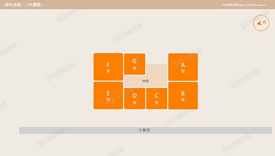 保利首綻平面圖