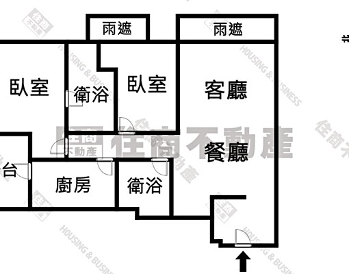 甜水郡☀️三改二+平車⭕️二衛浴、近輕軌 - Image 15