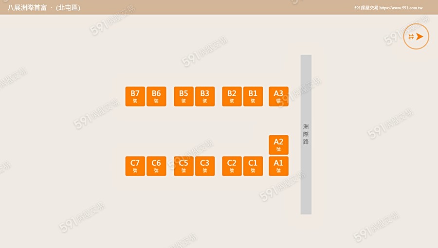 八展洲際首富平面圖