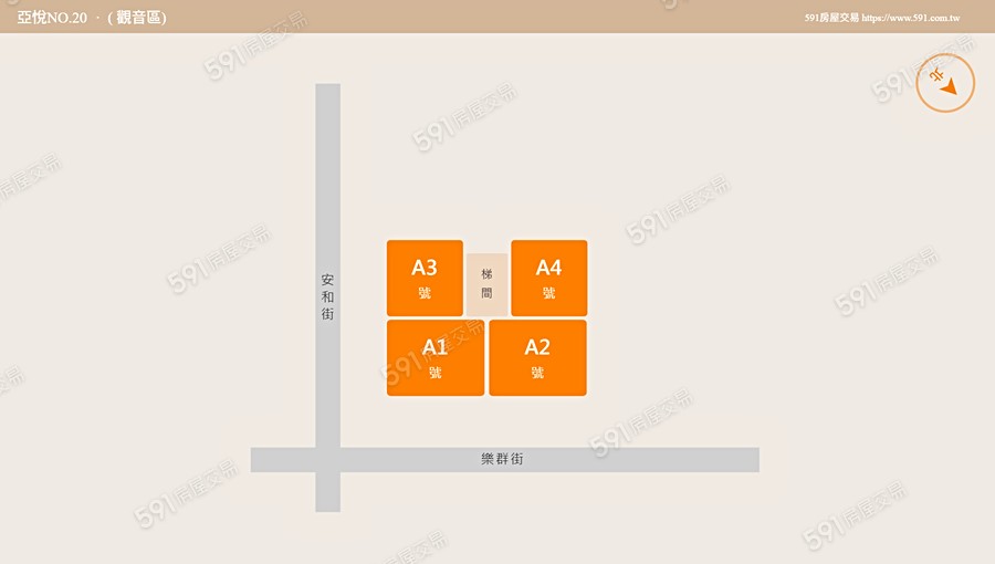 亞悅NO.20平面圖