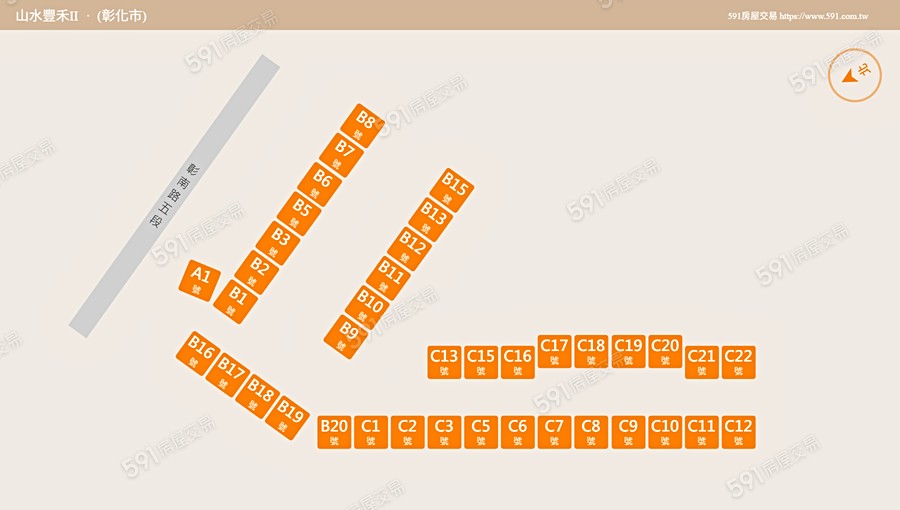 山水豐禾II平面圖