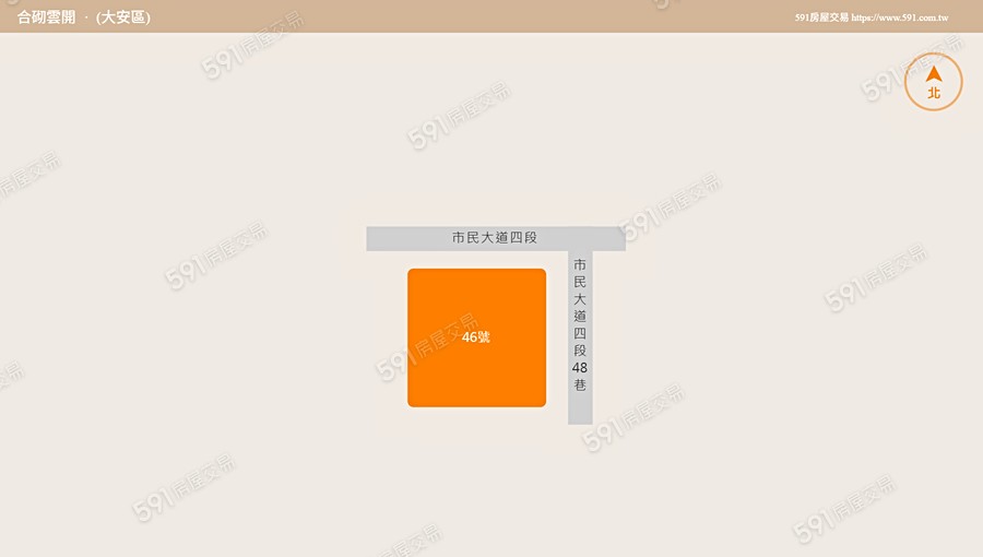 合砌雲開平面圖