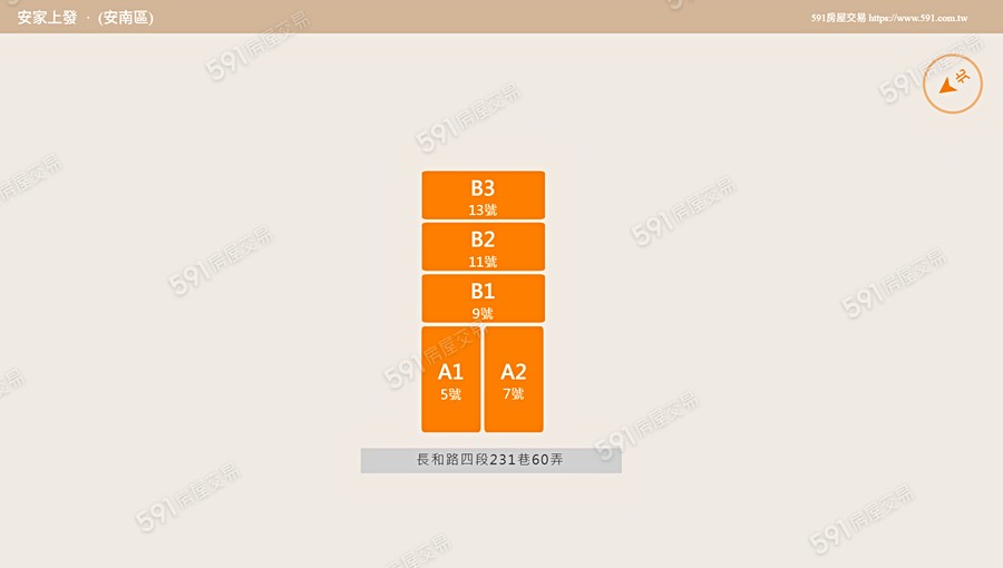安家上發平面圖