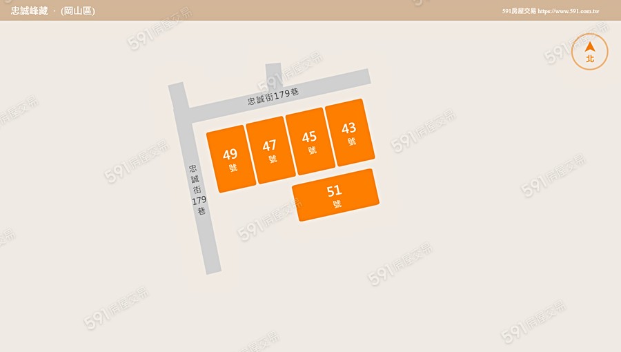 忠誠峰藏平面圖