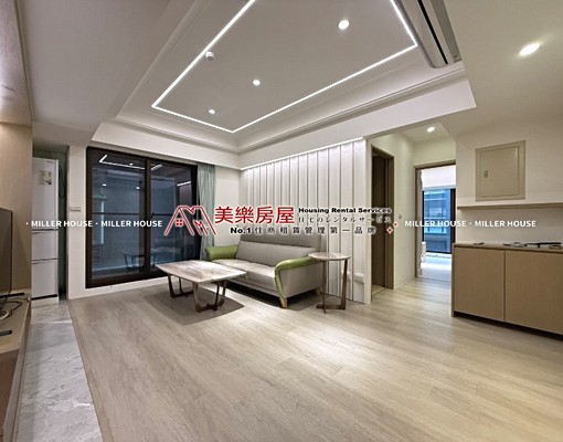 美樂*中山國小站*平面兩房*雙衛浴*有陽台*全天管理 - Image 1