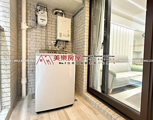 美樂*中山國小站*平面兩房*雙衛浴*有陽台*全天管理 - Image 12