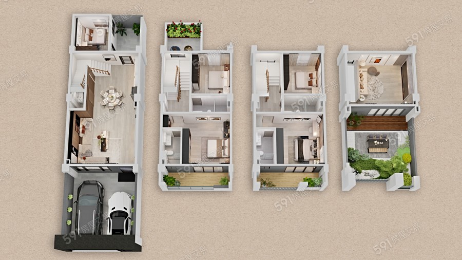 耀佳冬-透天示意圖