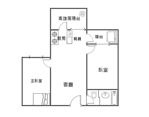 ❗文化潤隆❗超美兩房❗可租補 - Image 10