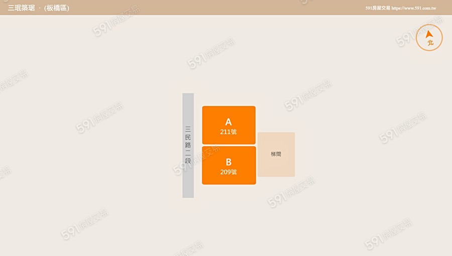 三珉築琚平面圖