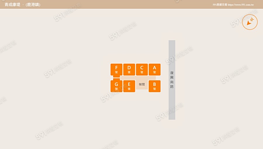 青成康堤平面圖