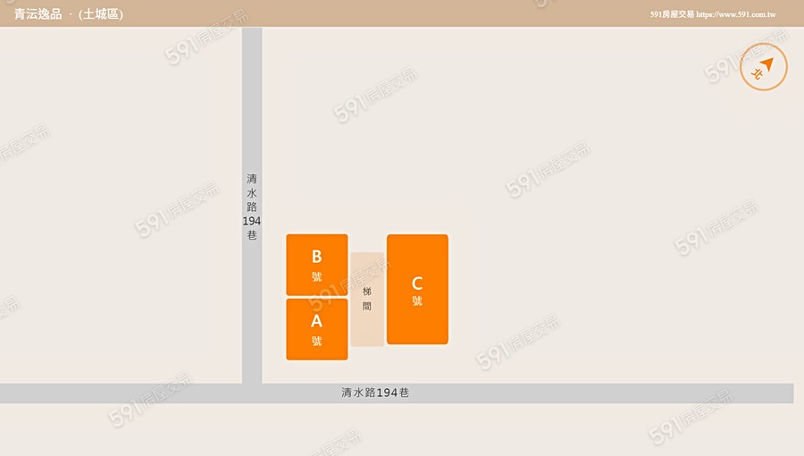 青沄逸品平面圖