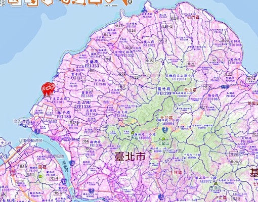 淡海新市鎮下圭柔山段2期ㄧ持分土地