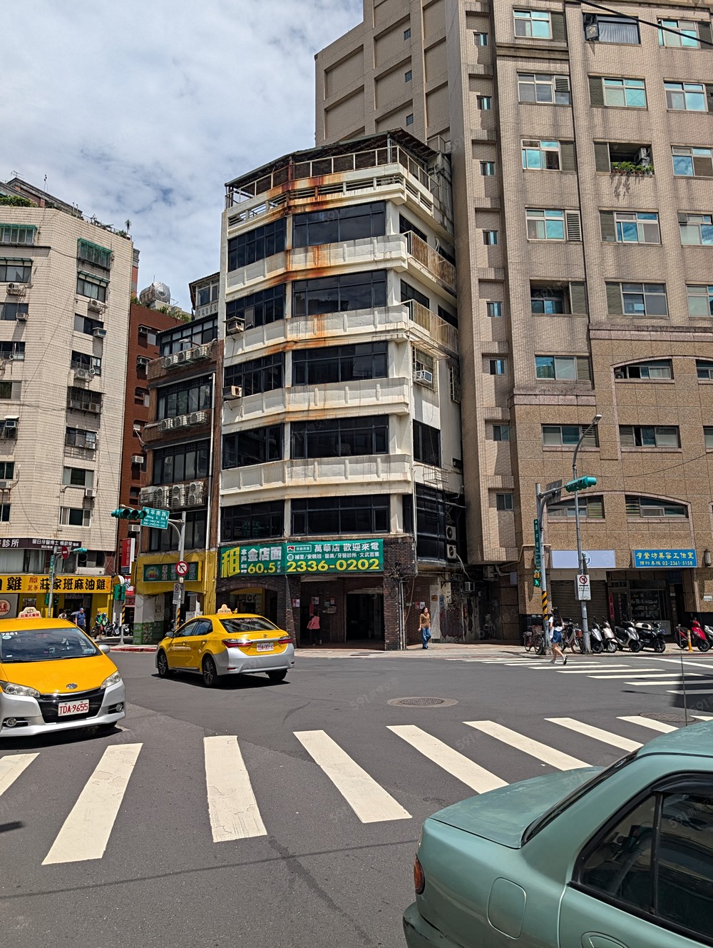 長沙街二段跟漢口街交叉口