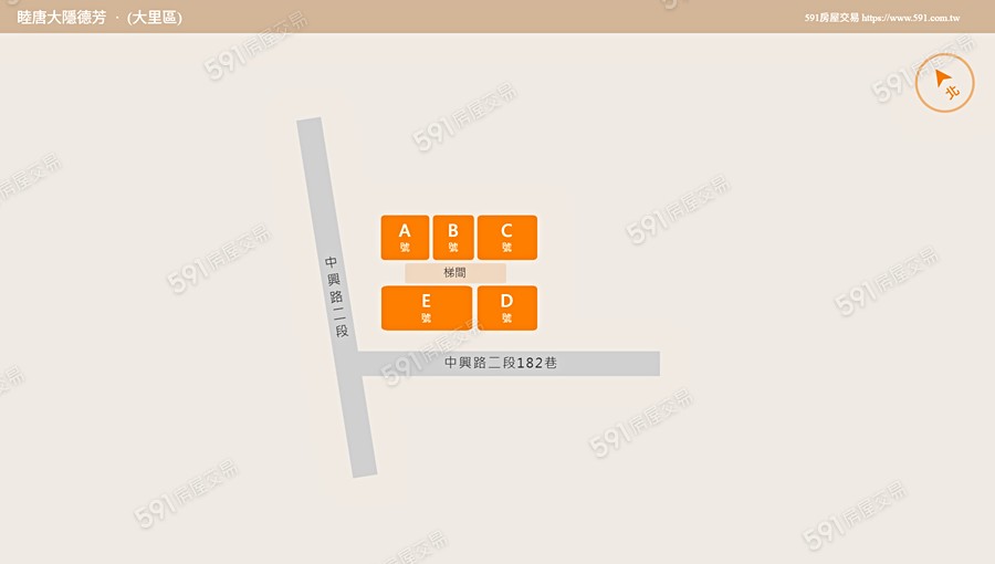 睦唐大隱德芳平面圖