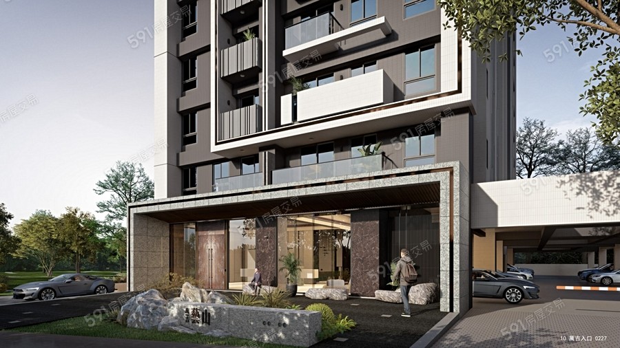 萬吉藝山-大樓區示意圖