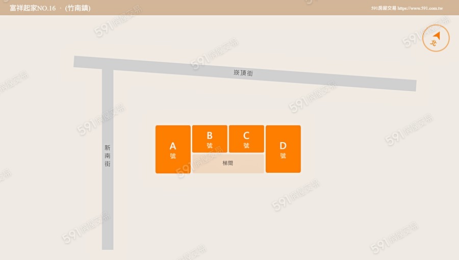 富祥起家NO.16平面圖