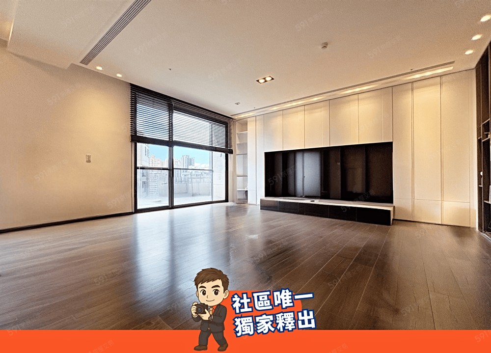 🏡可報稅|獨家釋出漢神巨蛋晶硯|泳池景觀4房雙平車 - Image 1