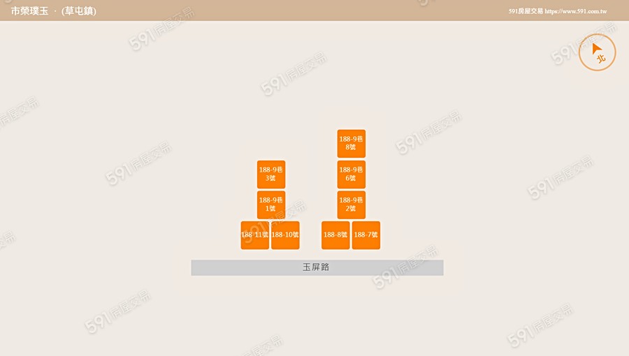 市榮璞玉平面圖