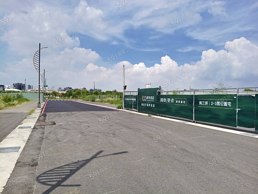 圓堡墪青實景圖