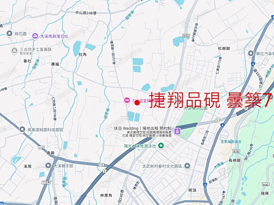 捷翔品硯 曇築7交通圖