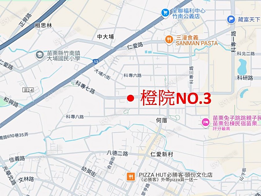 橙院NO.3交通圖