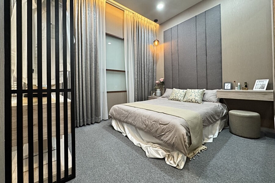 主臥樣品屋示意圖