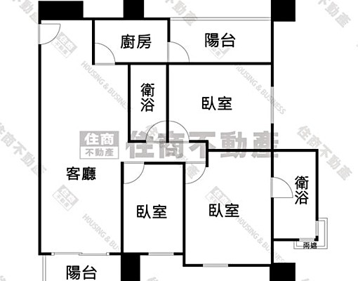 近北市板橋🌊左岸邊間採光3房+B1坡平車(可寵物含管理費) - Image 15