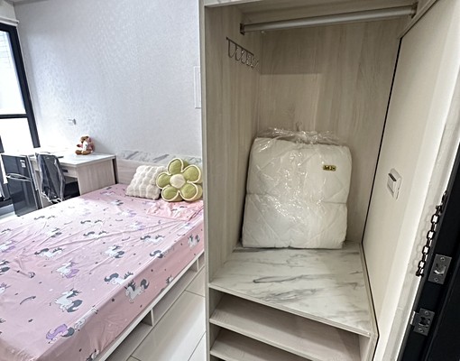 💝即刻入住💝高質感裝潢電梯雙人床套房(有網路電視) - Image 3