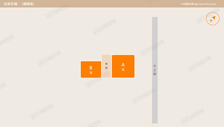 岩美杏福平面圖