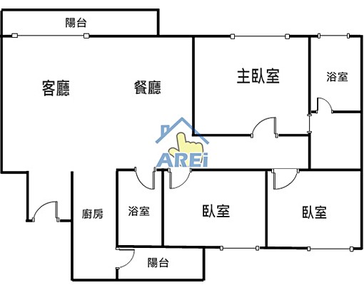 🏟️R14鉅誕景觀豪邸空屋3+1房平車-權威 - 591租屋網 - Image 3