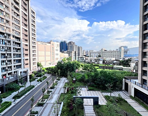 🌳台元AI園區🌳JOYQ中庭第一排邊間朝南三房平車🏠 - Image 3