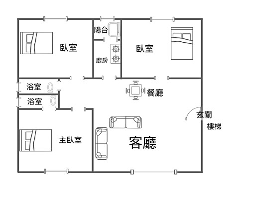 (9月24日後可看屋)國家學院邊間3房(禁養寵物及按神明) - Image 8