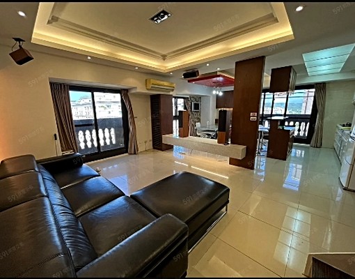 竹北租屋近喜來登及享平方。景觀樓中樓大3房含平車 - Image 1