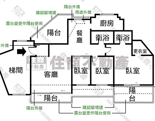北投捷運站管理電梯3房+車位 - Image 12