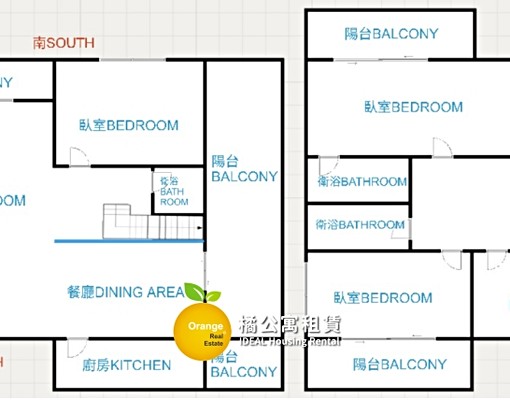 🍊R14捷運百星公爵超大露臺樓中樓大坪數4房平車 - Image 3