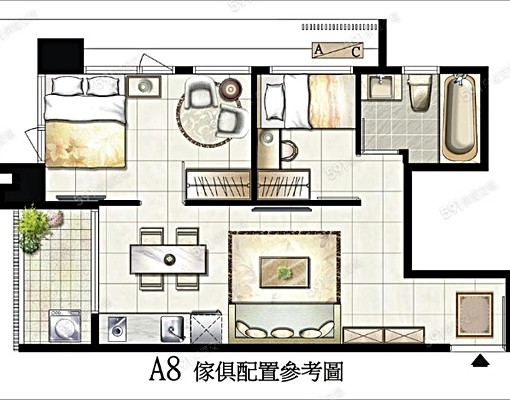 A9林口｜双丰双卉｜2房｜租金含管｜寵可談 - Image 11