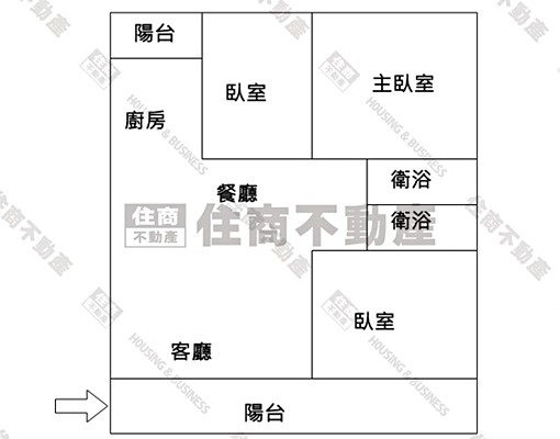 5686-高醫3房出租公寓 - Image 14